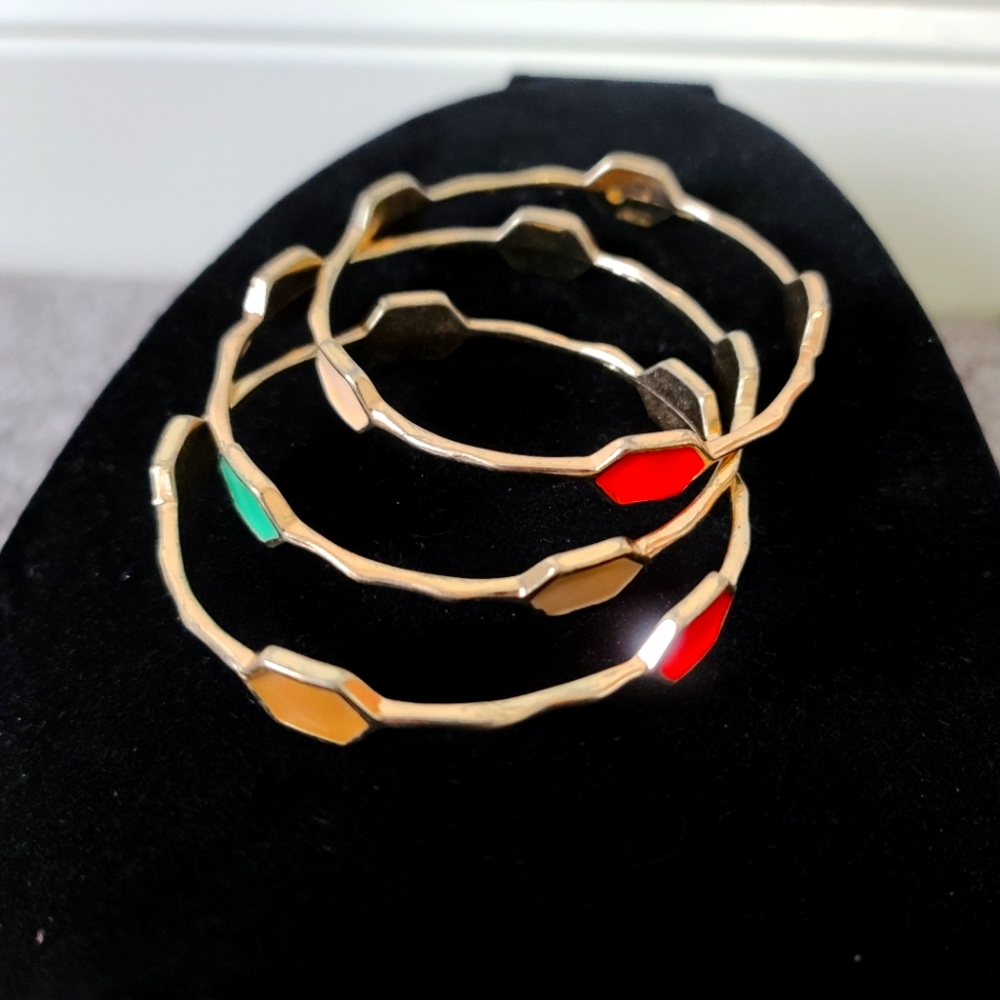 Gold Bangle set